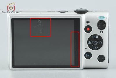 【中古】Canon キヤノン IXY 100F シルバー コンパクトデジタルカメラ