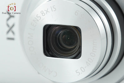 【中古】Canon キヤノン IXY 100F シルバー コンパクトデジタルカメラ