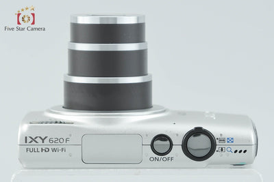 【中古】Canon キヤノン IXY 620F シルバー コンパクトデジタルカメラ