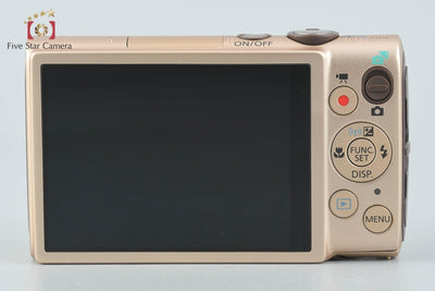 【中古】Canon キヤノン IXY 610F ゴールド コンパクトデジタルカメラ
