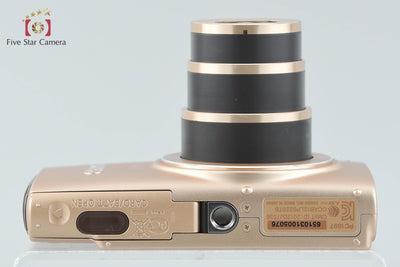 【中古】Canon キヤノン IXY 610F ゴールド コンパクトデジタルカメラ