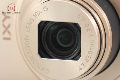 【中古】Canon キヤノン IXY 610F ゴールド コンパクトデジタルカメラ