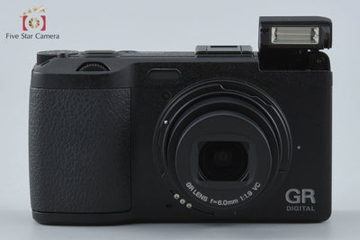 【中古】RICOH リコー GR DIGITAL IV ブラック コンパクトデジタルカメラ