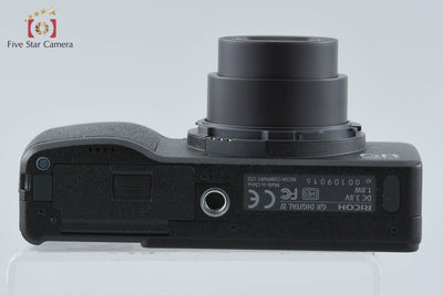 【中古】RICOH リコー GR DIGITAL IV ブラック コンパクトデジタルカメラ