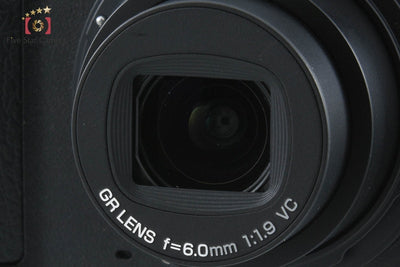 【中古】RICOH リコー GR DIGITAL IV ブラック コンパクトデジタルカメラ