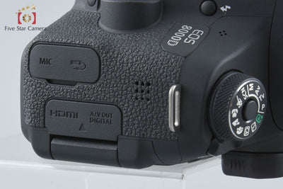 【中古】Canon キヤノン EOS 8000D デジタル一眼レフカメラ