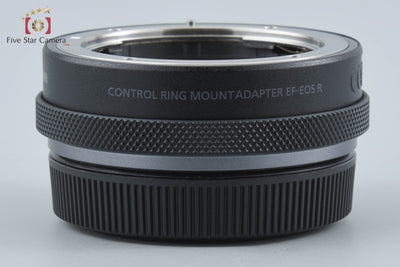 【中古】Canon キヤノン コントロールリング マウントアダプター EF-EOS R 元箱付き