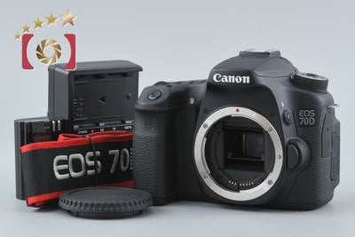 【中古】Canon キヤノン EOS 70D デジタル一眼レフカメラ シャッター回数僅少
