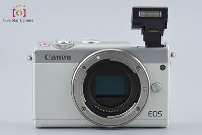 【中古】Canon キヤノン EOS M100 ホワイト ミラーレス一眼カメラ
