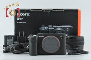 【中古】SONY ソニー α7C ILCE-7C ズームレンズキット ブラック 元箱付き 多言語対応