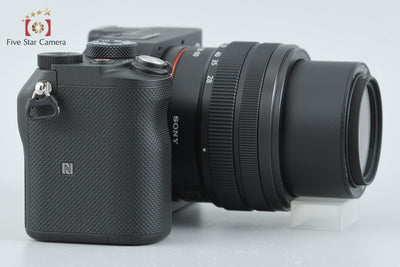 【中古】SONY ソニー α7C ILCE-7C ズームレンズキット ブラック 元箱付き 多言語対応