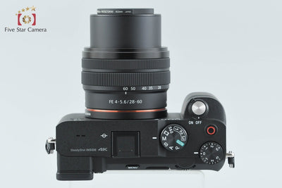 【中古】SONY ソニー α7C ILCE-7C ズームレンズキット ブラック 元箱付き 多言語対応