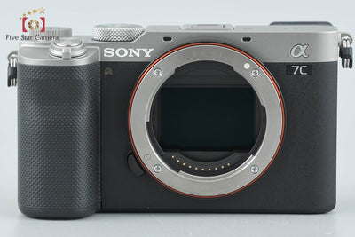 【中古】SONY ソニー α7C ILCE-7C シルバー ミラーレス一眼カメラ 元箱付き 多言語対応