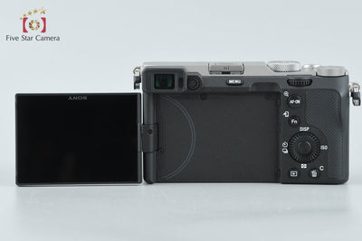 【中古】SONY ソニー α7C ILCE-7C シルバー ミラーレス一眼カメラ 元箱付き 多言語対応