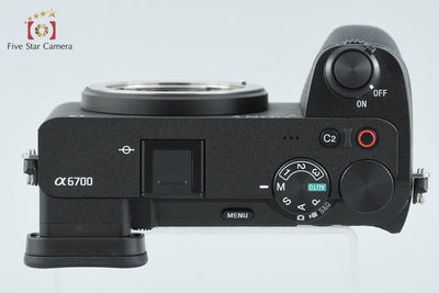 【中古】SONY ソニー α6700 ILCE-6700 ミラーレス一眼カメラ 多言語対応