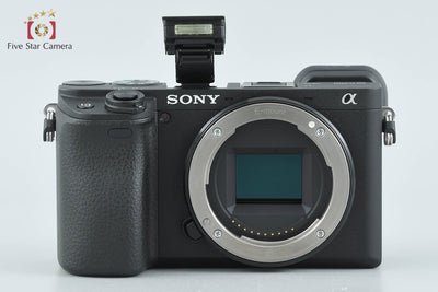 【中古】SONY ソニー α6400 ILCE-6400 ブラック ミラーレス一眼カメラ シャッター回数僅少 多言語対応