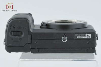 【中古】SONY ソニー α6400 ILCE-6400 ブラック ミラーレス一眼カメラ シャッター回数僅少 多言語対応