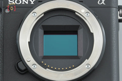 【中古】SONY ソニー α6400 ILCE-6400 ブラック ミラーレス一眼カメラ シャッター回数僅少 多言語対応