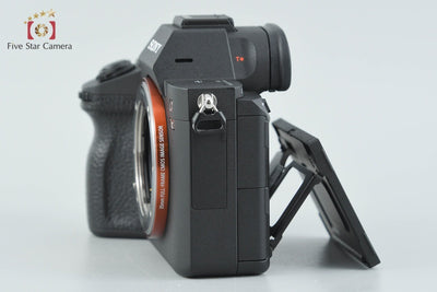 【中古】SONY ソニー α7III ILCE-7M3 ミラーレス一眼カメラ シャッター回数僅少 元箱付き 多言語対応