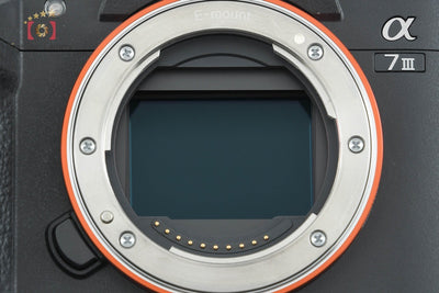【中古】SONY ソニー α7III ILCE-7M3 ミラーレス一眼カメラ シャッター回数僅少 元箱付き 多言語対応