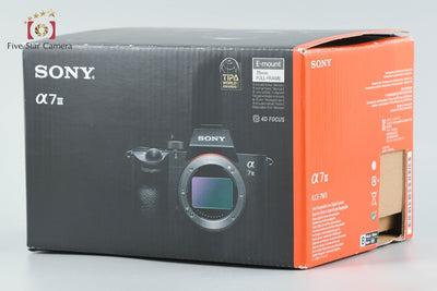 【中古】SONY ソニー α7III ILCE-7M3 ミラーレス一眼カメラ シャッター回数僅少 元箱付き 多言語対応