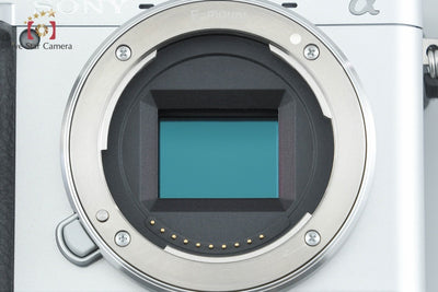 【中古】SONY ソニー α6400 ILCE-6400 ダブルズームレンズキット シルバー シャッター回数僅少 元箱付き 多言語対応