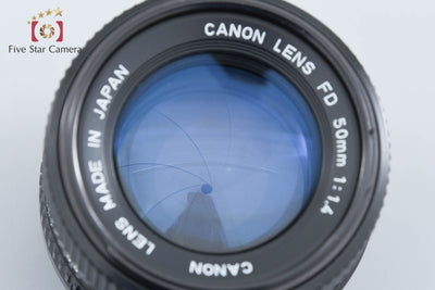 【中古】Canon キヤノン New FD 50mm f/1.4