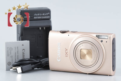 【中古】Canon キヤノン IXY 620F ゴールド コンパクトデジタルカメラ