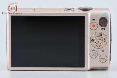 【中古】Canon キヤノン IXY 620F ゴールド コンパクトデジタルカメラ
