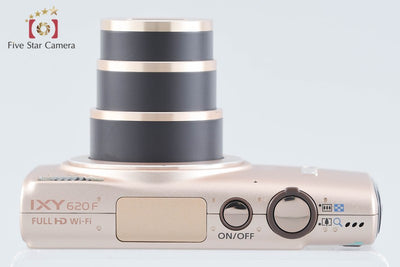 【中古】Canon キヤノン IXY 620F ゴールド コンパクトデジタルカメラ