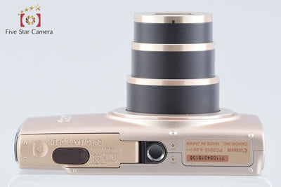 【中古】Canon キヤノン IXY 620F ゴールド コンパクトデジタルカメラ