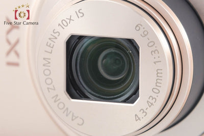 【中古】Canon キヤノン IXY 620F ゴールド コンパクトデジタルカメラ