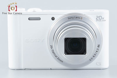 【中古】SONY ソニー Cyber-shot DSC-WX350 ホワイト コンパクトデジタルカメラ 元箱付き 多言語対応