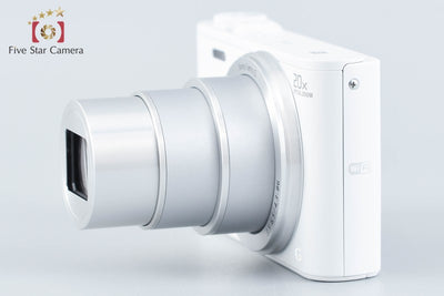 【中古】SONY ソニー Cyber-shot DSC-WX350 ホワイト コンパクトデジタルカメラ 元箱付き 多言語対応