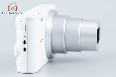【中古】SONY ソニー Cyber-shot DSC-WX350 ホワイト コンパクトデジタルカメラ 元箱付き 多言語対応