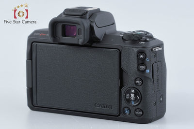 【中古】Canon キヤノン EOS Kiss M EF-M 15-45 IS STM レンズキット ブラック