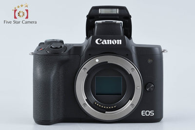 【中古】Canon キヤノン EOS Kiss M EF-M 15-45 IS STM レンズキット ブラック
