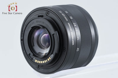 【中古】Canon キヤノン EOS Kiss M EF-M 15-45 IS STM レンズキット ブラック