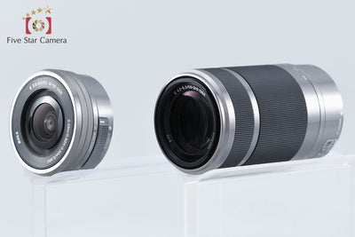【中古】SONY ソニー α6000 ILCE-6000 ダブルズームレンズキット ホワイト シャッター回数僅少 多言語対応