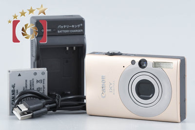 【中古】Canon キヤノン IXY DIGITAL 20 IS キャメル コンパクトデジタルカメラ