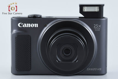 【中古】Canon キヤノン PowerShot SX620 HS ブラック コンパクトデジタルカメラ