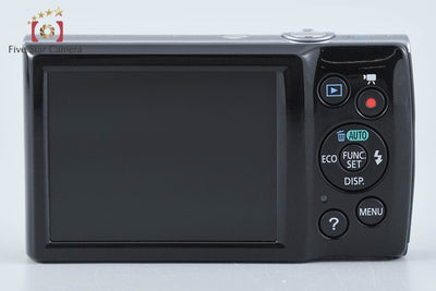 【中古】Canon キヤノン IXY 120 ブラック コンパクトデジタルカメラ