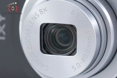 【中古】Canon キヤノン IXY 120 ブラック コンパクトデジタルカメラ
