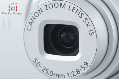 【中古】Canon キヤノン PowerShot A3200 IS シルバー コンパクトデジタルカメラ