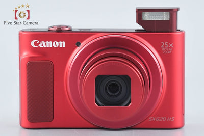【中古】Canon キヤノン PowerShot SX620 HS レッド コンパクトデジタルカメラ