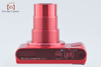 【中古】Canon キヤノン PowerShot SX620 HS レッド コンパクトデジタルカメラ