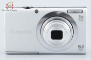 【中古】Canon キヤノン PowerShot A2400 IS シルバー コンパクトデジタルカメラ