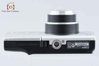 【中古】Canon キヤノン PowerShot A2400 IS シルバー コンパクトデジタルカメラ