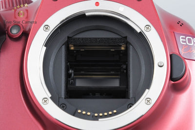 【中古】Canon キヤノン EOS Kiss X50 18-55 レンズキット レッド