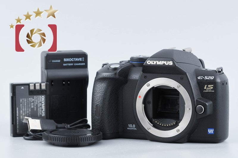 【中古】OLYMPUS オリンパス E-520 デジタル一眼レフカメラ